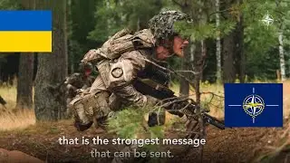 Danish battalion deployed in Latvia to reinforce NATO (EngSubAd)