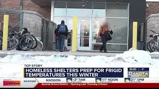 Sioux Falls homeless shelters prep for frigid temperatures this winter