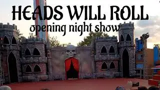 HEADS WILL ROLL first show opening night,SCAROWINDS 2022