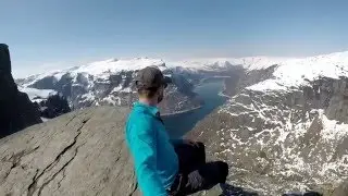 Trolltunga in may 2016