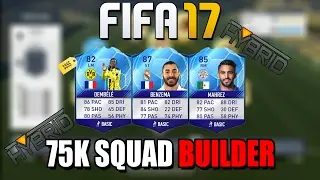 Fifa 17- 75K/100K Hybrid Squad Builder! | Ft Insane Players