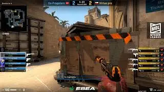 ESEA MDL SEASON 30 EUROPE VIRTUS PRO VS EX-FRAGSTERS | MIRAGE | CSGO 2019