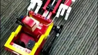 Building Block Electronic Santa Claus  Boy's Intelligent Acousto Optic Induction Toys  Developmental