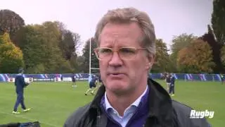 Wallabies: Lynagh visits training!
