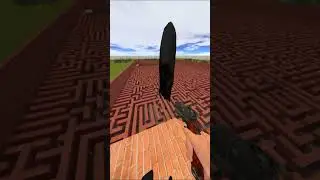 BLACK DEMON SCP-096 CHASE ME in Garry's Mod