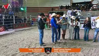 Jaret Rosales! Campeon de  la final de Lomos Pandos