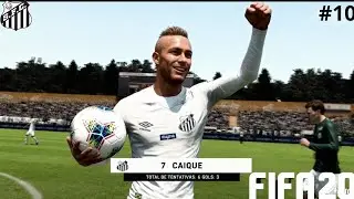 MEU PRIMEIRO HAT TRICK - MODO CARREIRA JOGADOR FIFA 20 (PS5 SLIM GAMEPLAY PT-BR)