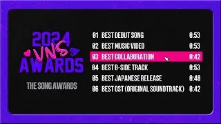 [#2024VNSAWARDS] Nominees | Best Collaboration | Visually Not Shy 2024