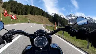 🇨🇭Harley Davidson Fatboy S Rideout to Schwägalp| Pure Exhaust Sound [4K]
