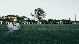 Qu&eacute; dice la Biblia acerca de Parsimonia - Todos los vers&iacute;culos b&iacute;blicos sobre Parsimonia