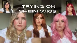 Trying On Shein Wigs | some actually were pretty good