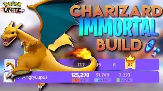 Charizard Best Build Pokemon Unite | IMMORTAL Build | #shorts