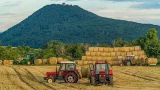 Legendárne stroje pri zbere Balíkov🌾/ Zetor Crystal 12145❤️