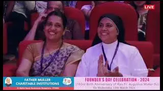 Baila songs by Father Muller priests on the occasion of Founders' Day.