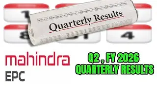 Mahindra EPC Irrigation Share, Mahindra EPC Irrigation Quarterly results Q2 FY 2026, MAHINDRA EPC