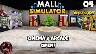 We Opened the Cinema and Arcade! - Mall Simulator