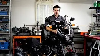 Club Style Fat Bob with Round Headlamp│Harley-Davidson Custom
