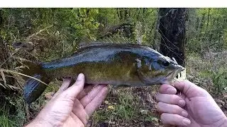 Mountain River Bass Fishing   upper hiwassee River, tennessee