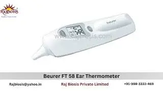 Ozocheck Digital Thermometer With Flexible Tip | Fever Alarm & Beep Function