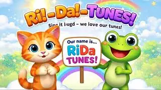 🎵 Rida Tunes! 🎵 (say it like a happy rainbow song!)