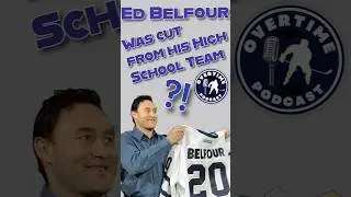ED BELFOUR WAS CUT FROM HIS HIGH SCHOOL HOCKEY TEAM??? TRUE STORY!!  #nhlhockey