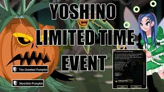 Событие AQW Yoshino &mdash; Величайший король тыкв (ОГРАНИЧЕННОЕ ПО ВРЕМЕНИ СОБЫТИЕ) | Новые доспехи Me...