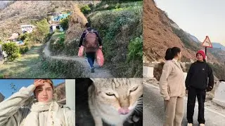 12/30 आज में अपने गांव को आ गई 1 month बाद 🥰घर आ के किस किस से मिली में कई टाइम बाद #daillyvlogger 