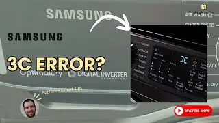 Samsung Dryer 3C Code? DON'T Call Repair Yet! (Save $300+ Easy Fix)