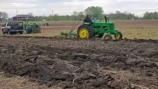 Northern Indiana Johnny Poppers plowing May 6,2023