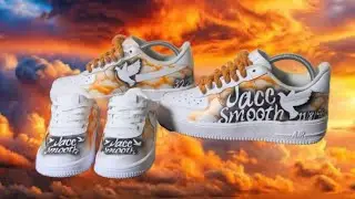 CUSTOM RIP/MEMORIAL ROPE-LACE AIR FORCE ONE | FULL TUTORIAL |