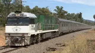 NR class GE's across the western plains in 2010: Australian Trains