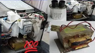 how to repair microwave oven full repairing & testing! माइक्रोवेव रिपेयर स्पार्किंग प्रॉब्लम