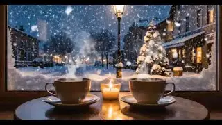 A Cup of Love, Night Jazz for Sleep, Cozy Coffee Shop Jazz LIVE Ambience