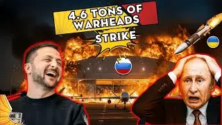 4,600kg WARHEADS Hit $75,000,000 Russian DRONE FACTORY - Donetsk&rsquo;s DOOMSDAY - Russia in TROUBLE?
