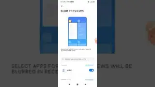 App blur preview how to blur the app preview in poco x3 pro