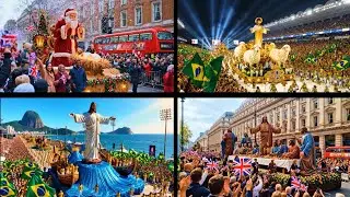 Britain's Most Spectacular Jesus Parade | Christmas Nativity Celebration | Brutain and Brazil