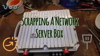 Scrapping A Network Server Box Check It Out #scrapping #makingmoney #diy