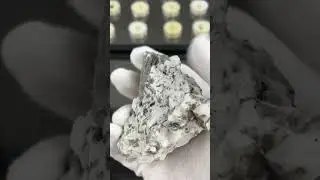 Aquamarine with Mica on Smoky Quartz and Feldspar #Aquamarine #Beryl #Mica #Quartz #Feldspar #Gems