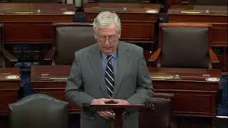 McConnell on Democrats&rsquo; Partisan Spending Bill and Partisan Power Grab over Elections