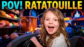 (4K) Immersive Ratatouille Ride POV at Disneyland Paris