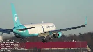 Maersk Air Cargo Boeing 767-300F OY-SYA