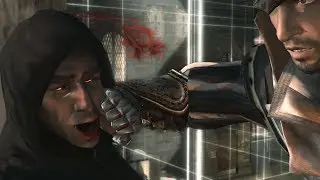 Assassin's Creed II - Ezio Kills Monk in Black robe before he Burn in Fire!