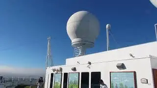Ruby Princess cruise ship leaving San Francisco for Alaska