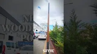 New Wooden Pole | Sirrac Lighting