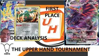 The Upper Hand Pokemon Tournament First Place Corviknight Vmax Deck Analysis
