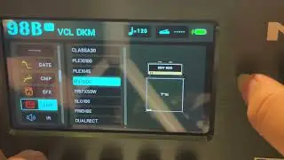 All effects on NUX MG-50Li