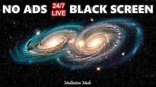 (NO ADS) 328 Hz +728 Hz Healing Frequency Sleep Music Black Screen, Deep Sleeping Music REM Cycle