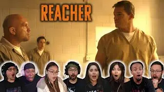 TOP Reaction to JACK REACHER PRISON SHOWER FIGHT | Reacher 1x1