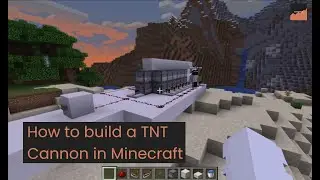 How to build a sniper TNT-Cannon for beginners | Games4Two