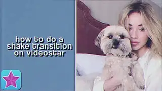 how to do a shake transition on videostar// videostar tutorials